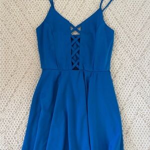 Foreign Exchange Vibrant Blue Garment